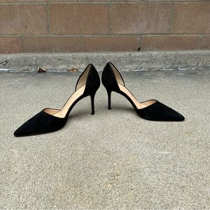 Like New J Crew Elsie Suede D’Orsay Pumps (Made In Italy) - Size 7